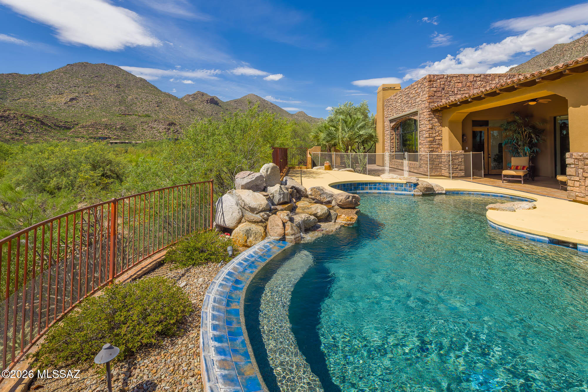 14225 North Rocking Ridge Court Marana, AZ 85658 - Photo 42 of 51 Pool with mountain views