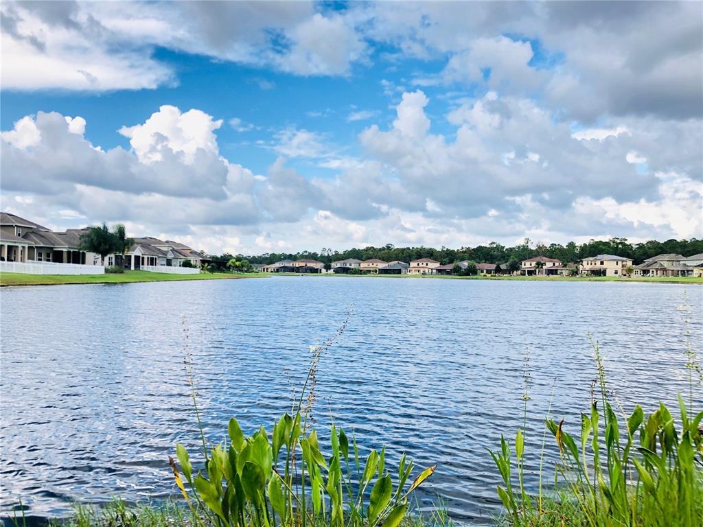 10505 Willow Ridge Loop Orlando, FL 32825 - Photo 2 of 45 a view of a lake with a city view
