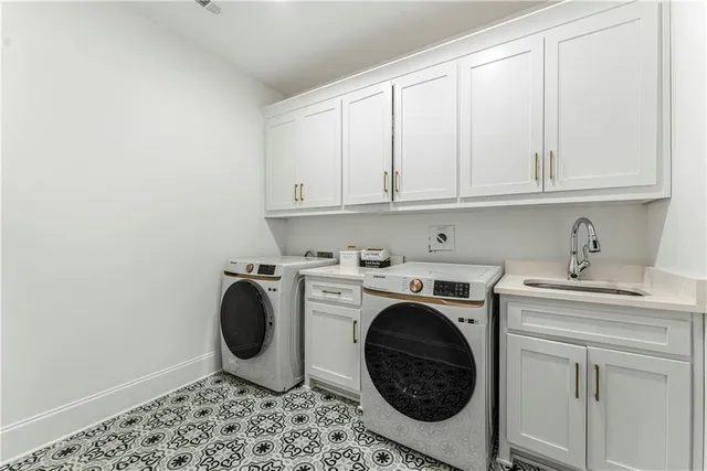 a view of empty room