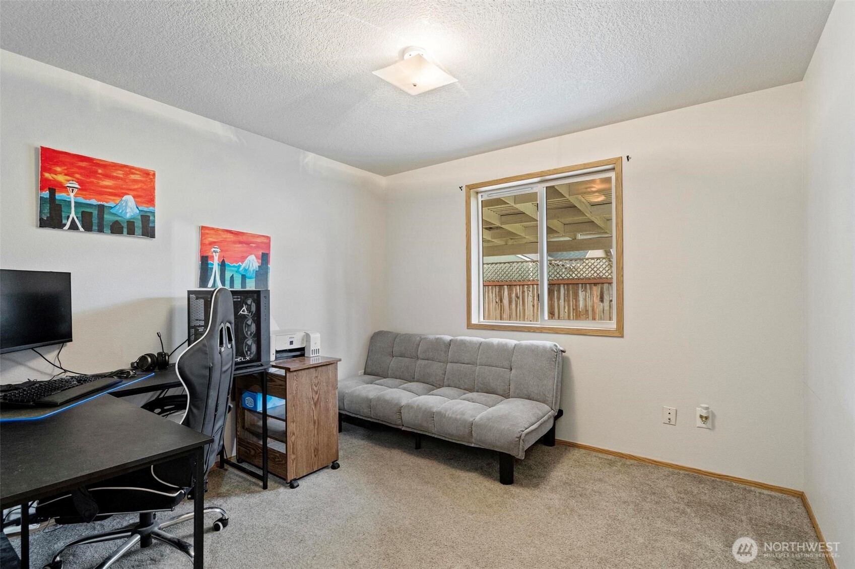106 Rose Marie Drive Chehalis, WA 98532 - Photo 16 of 25 a livingroom with workspace and a window