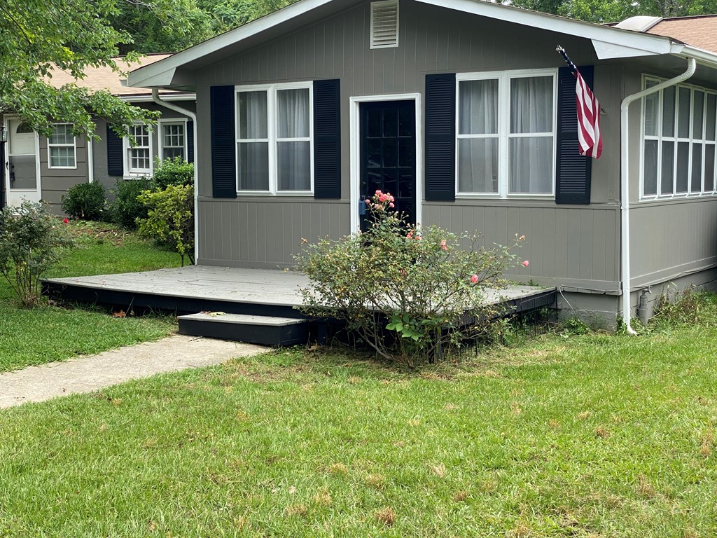 12165 Warm Springs Road Ellerslie, GA 31807 - Photo 2 of 15 front view of a house with a yard