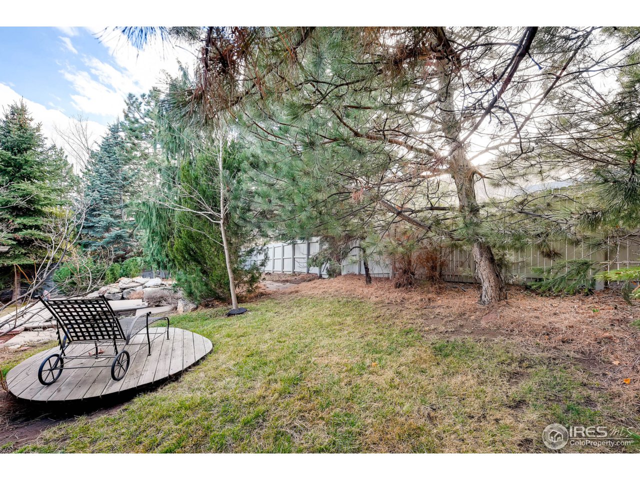 3555 4th Street Boulder, CO 80304 - Photo 25 of 30 a view of a backyard with slide
