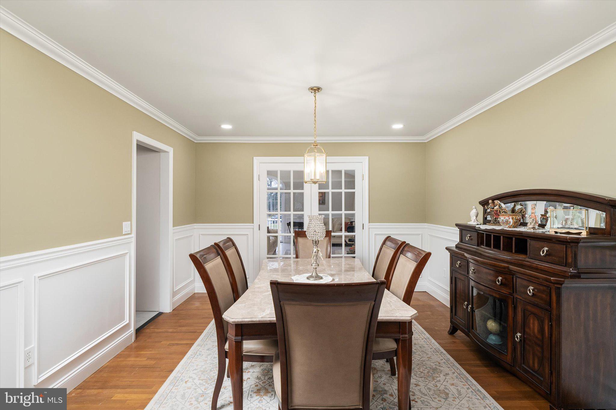 93 Tudor Drive Hamilton, NJ 08690 - Photo 9 of 67 a view of a dining room with furniture window and outside view