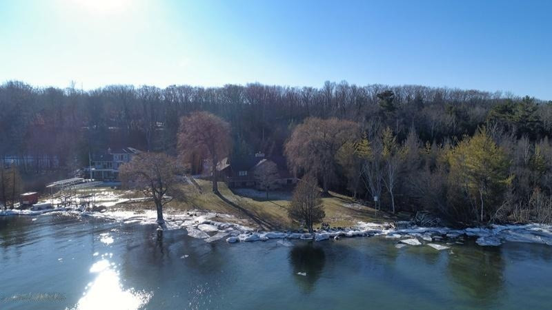 2536 Crescent Beach Road Manistee, MI 49660 - Photo 52 of 55 View from Portage Lk - no neighbor to W