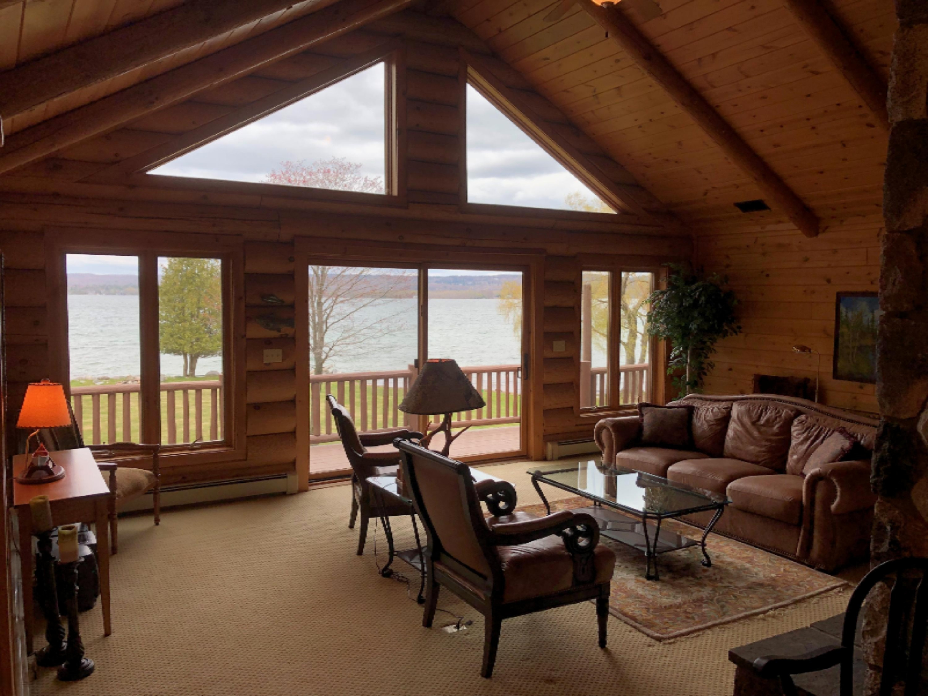 2536 Crescent Beach Road Manistee, MI 49660 - Photo 10 of 55 Massive views of Portage Lake