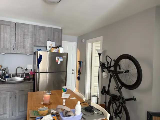 a view of water heater room