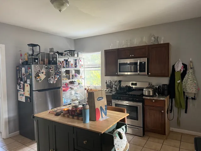 a bathroom with a shower and a tub