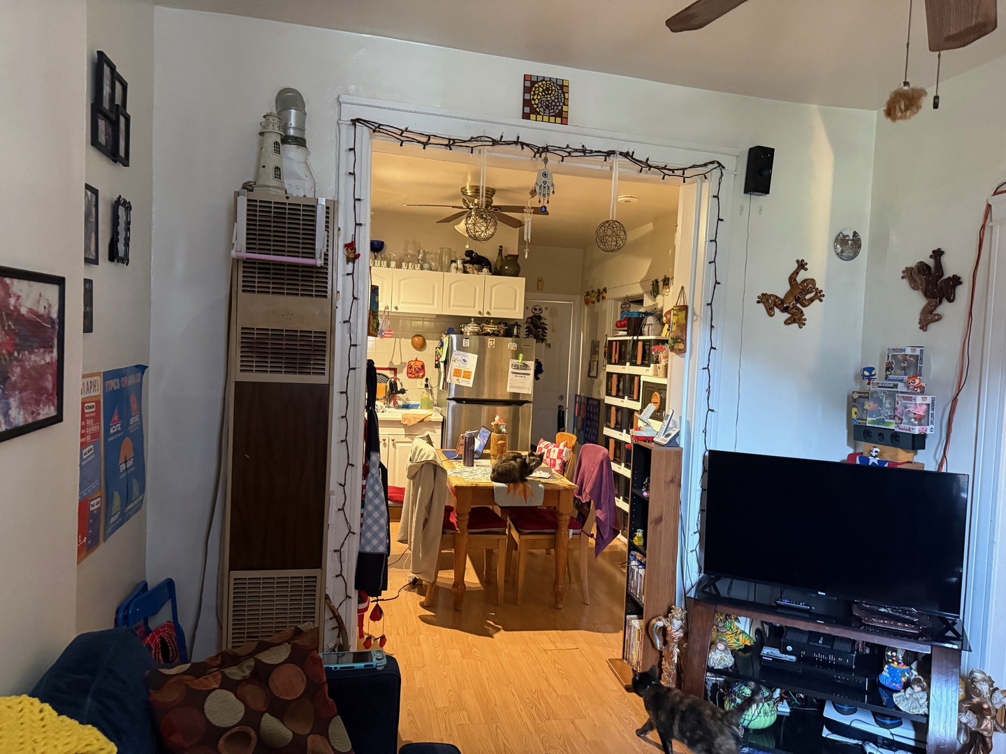 827 North Fairfield Avenue Chicago, IL 60622 - Photo 10 of 55 a room with furniture and a flat screen tv