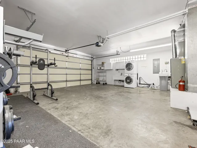 a view of a swimming pool with a lounge chairs