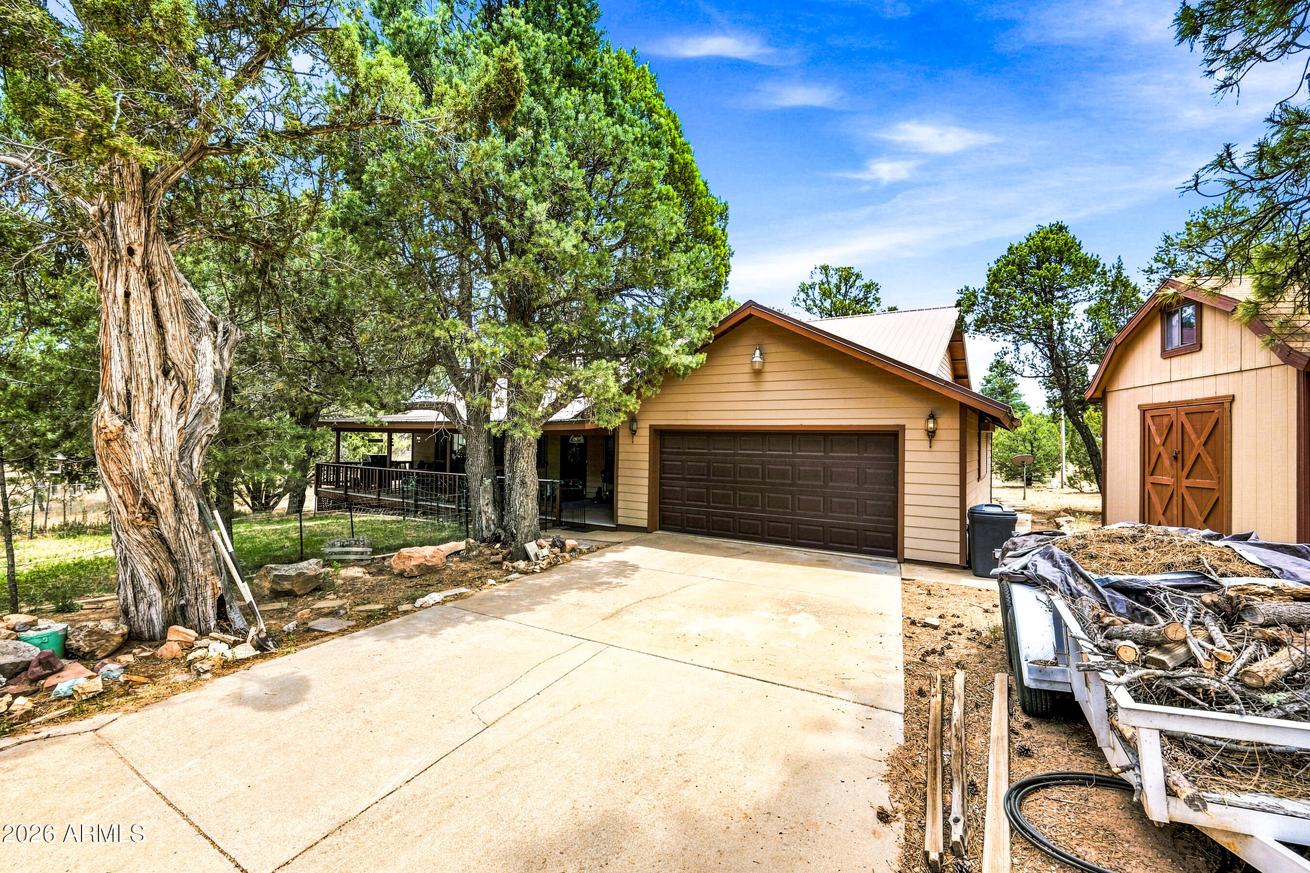 3071 Ponderosa Road Overgaard, AZ 85933 - Photo 11 of 72 Extended driveway