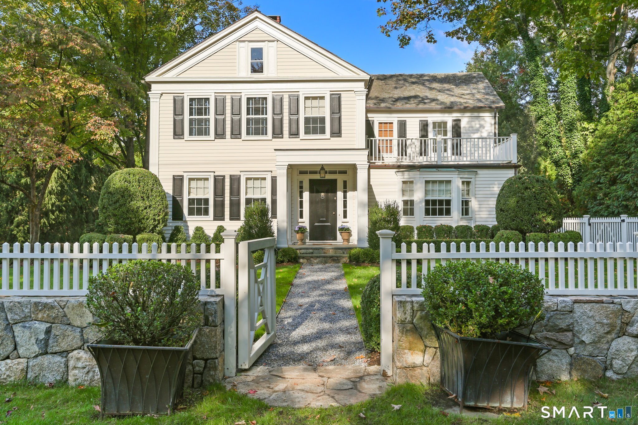 890 Silvermine Road New Canaan, CT 06840 - Photo 2 of 30 Enter thru the charming gate