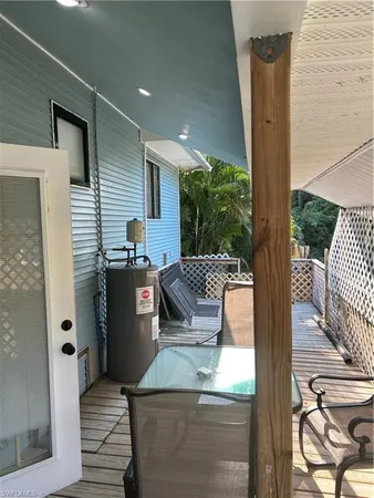 a view of outdoor space with porch and patio