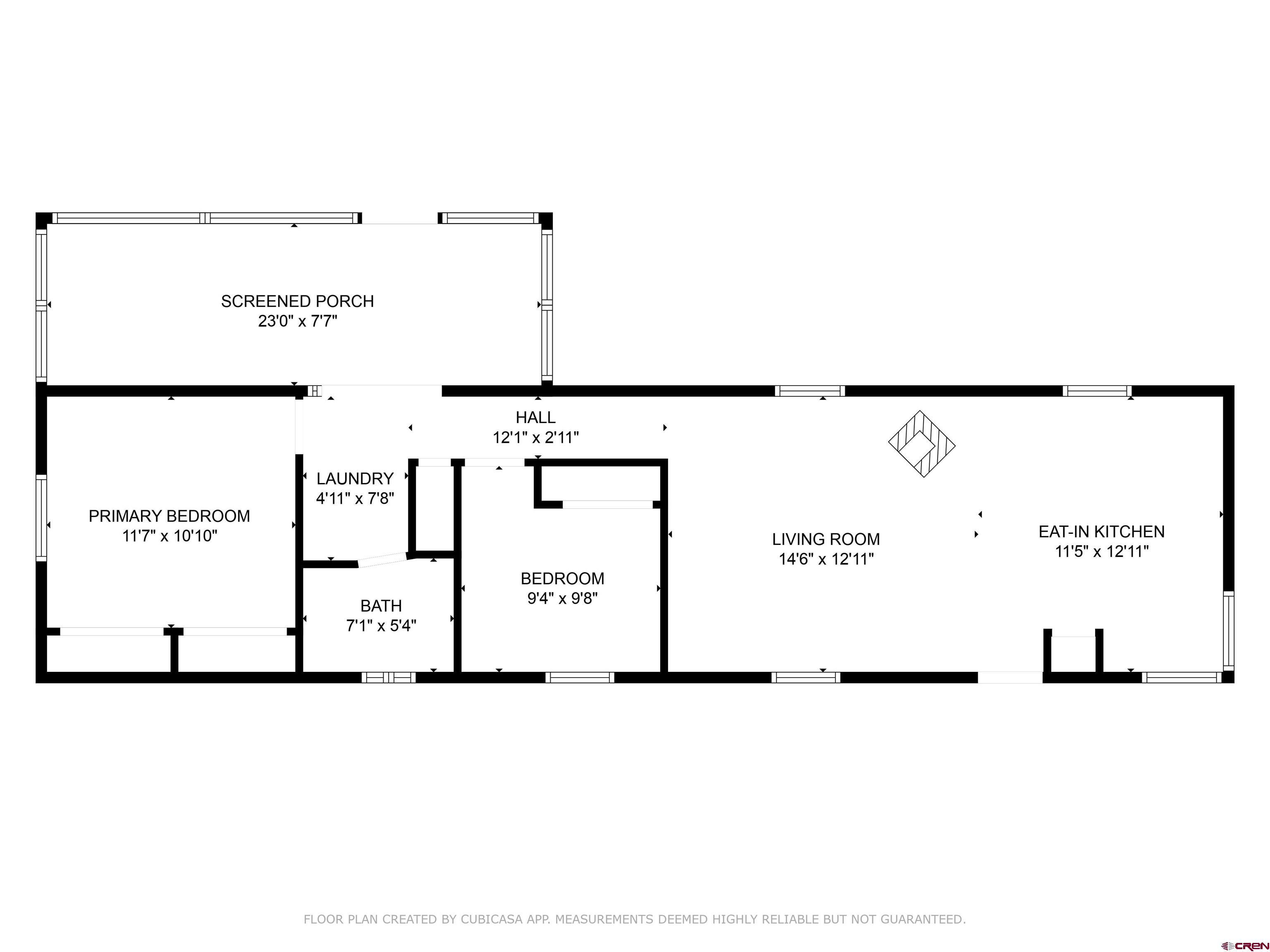 26069 Cedar Mesa Road Cedaredge, CO 81413 - Photo 29 of 29 a picture of a floor plan