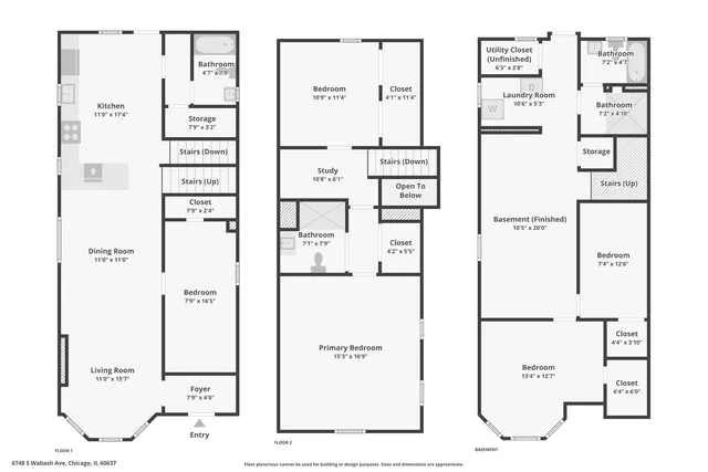 $335,000 | 6748 South Wabash Avenue, Chicago, IL 60637