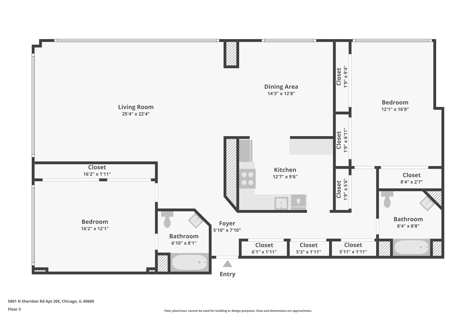 5801 North Sheridan Road, Unit 3D Chicago, IL 60660 - Photo 19 of 28