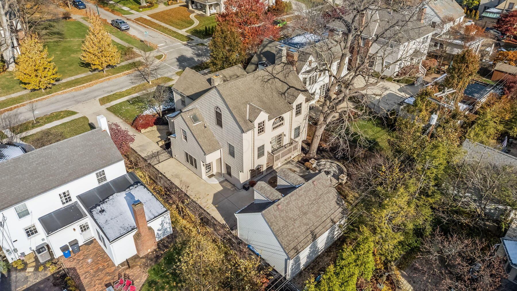2063 Westover Road Columbus, OH 43221 - Photo 46 of 56 Rear Drone Shot