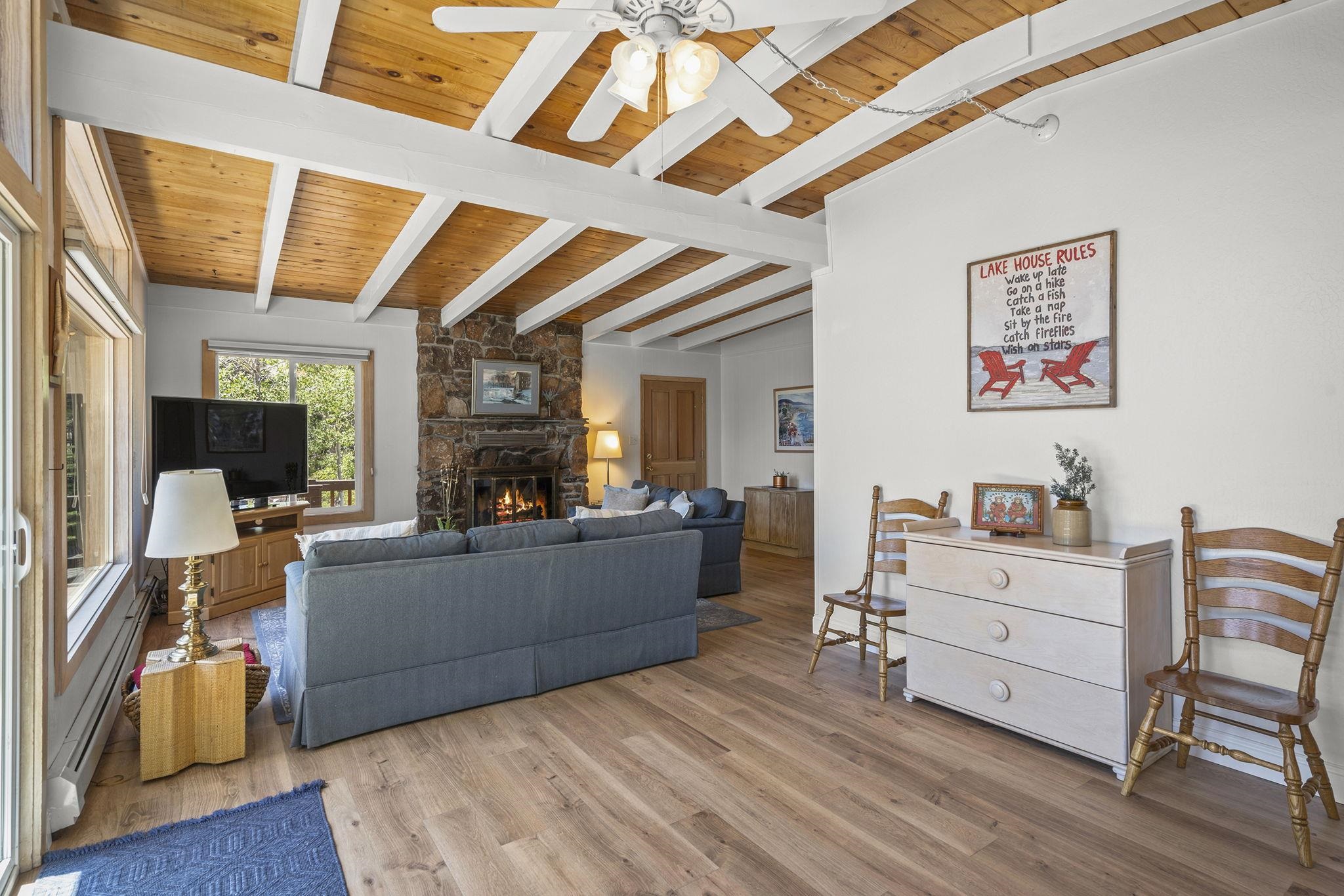 20 Observation Drive Tahoe City, CA 96145 - Photo 6 of 28 a living room with furniture and a large window