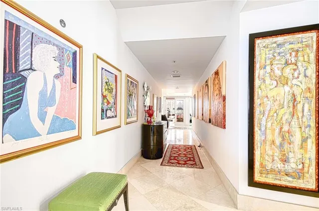 a view of a living room and a window