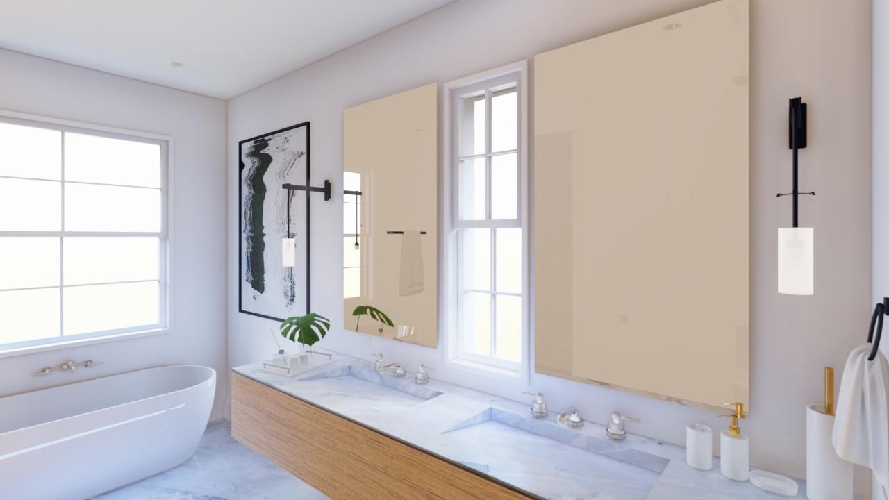 16630 132nd Terrace North Jupiter, FL 33478 - Photo 13 of 23 a bathroom with a granite countertop tub sink and mirror