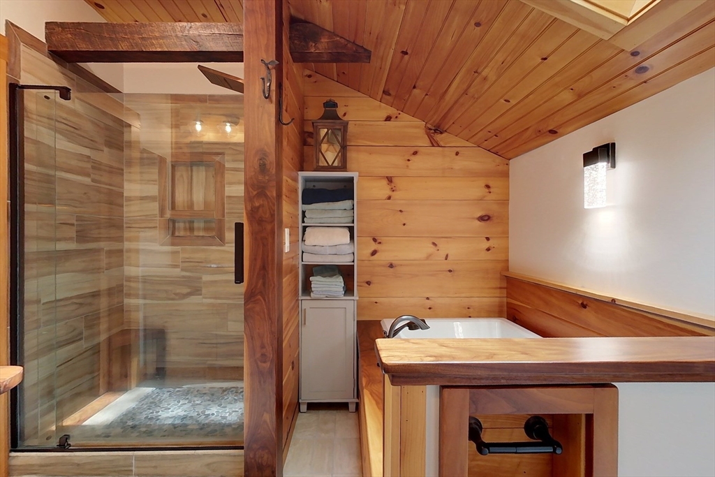 249 Pillsbury Road Ashby, MA 01431 - Photo 24 of 39 a bathroom with a shower and a sink