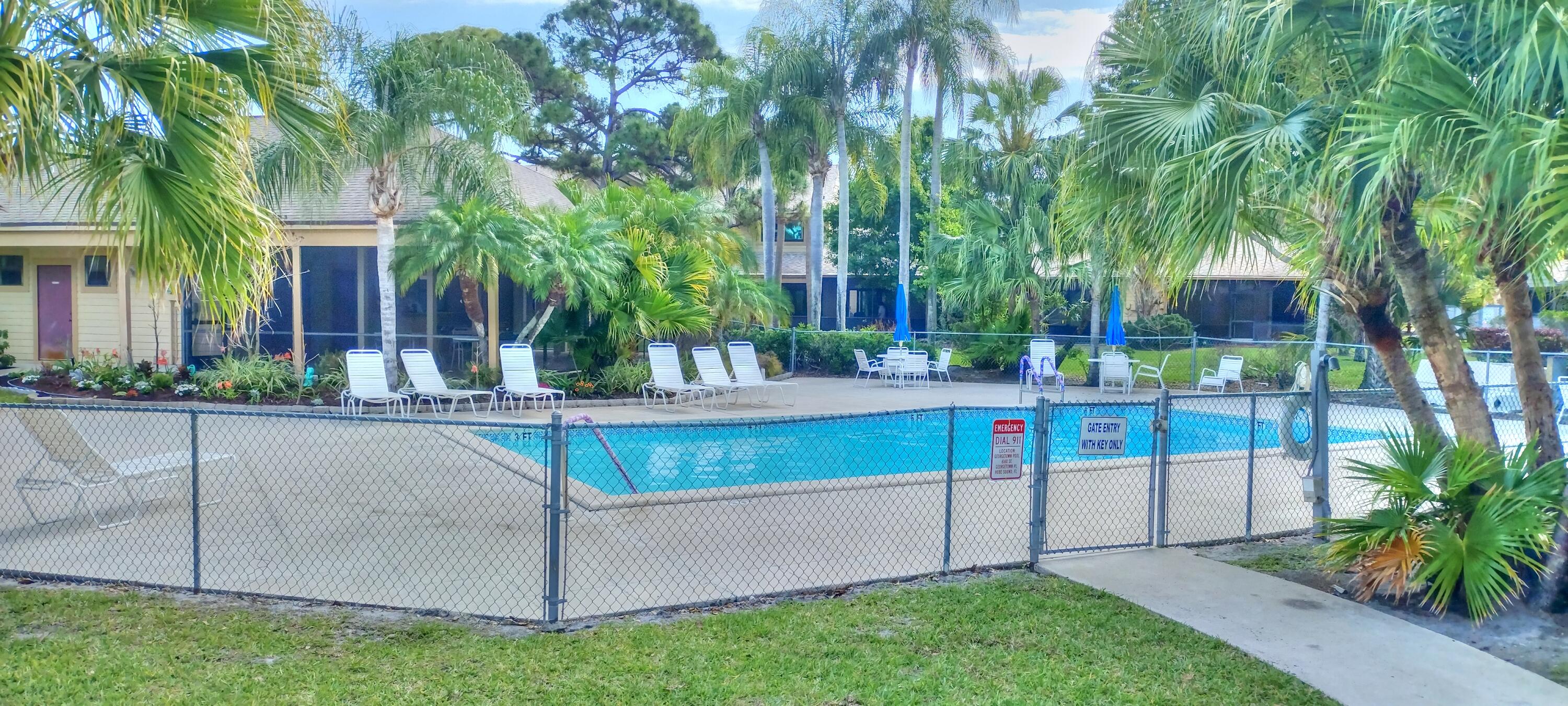 6115 Southeast Georgetown Place, Unit 1006 Hobe Sound, FL 33455 - Photo 68 of 68 Georgetown pool