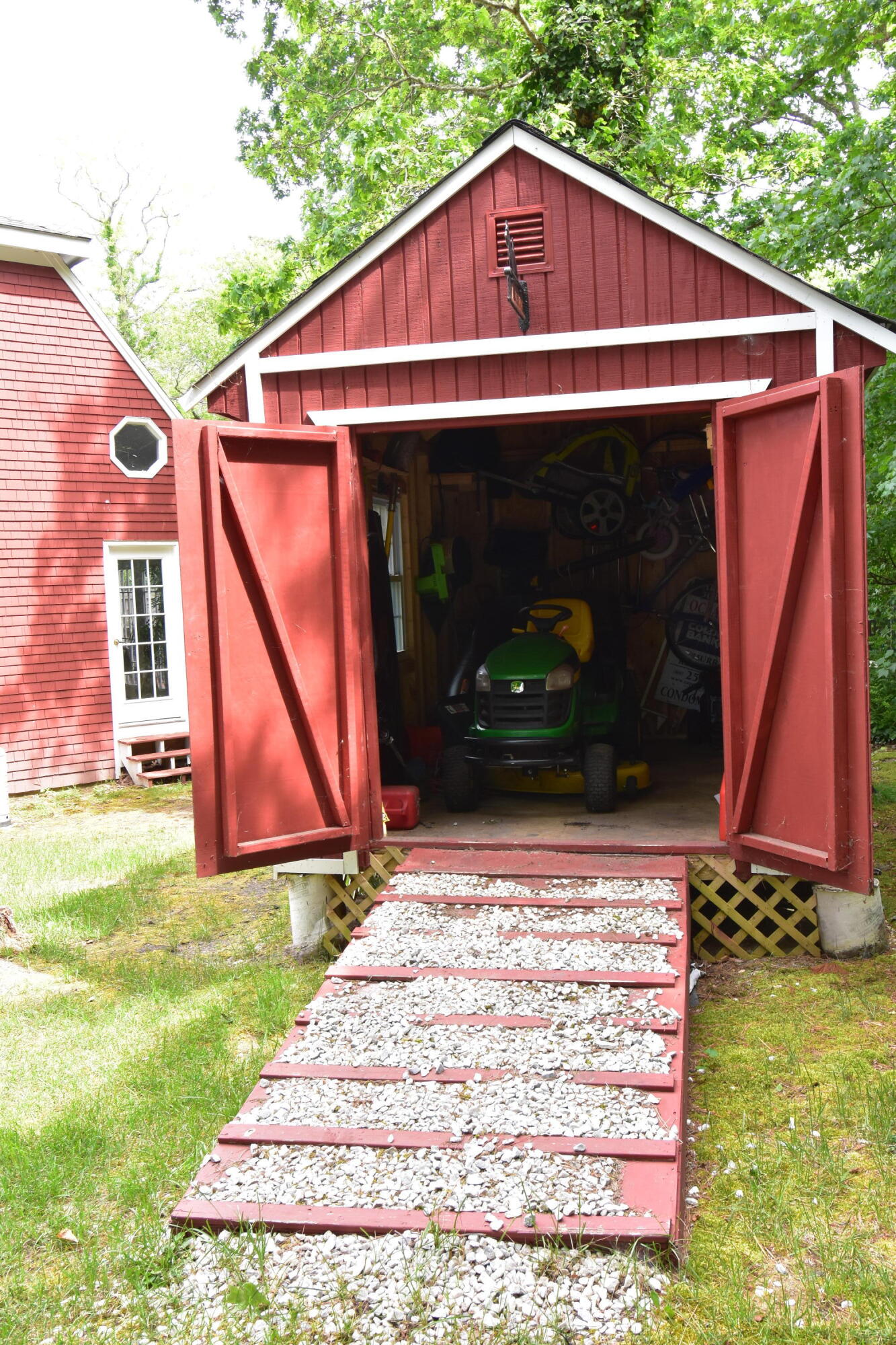 292 Old Mill Road Marstons Mills, MA 02648 - Photo 10 of 39 a view of a house with backyard and porch