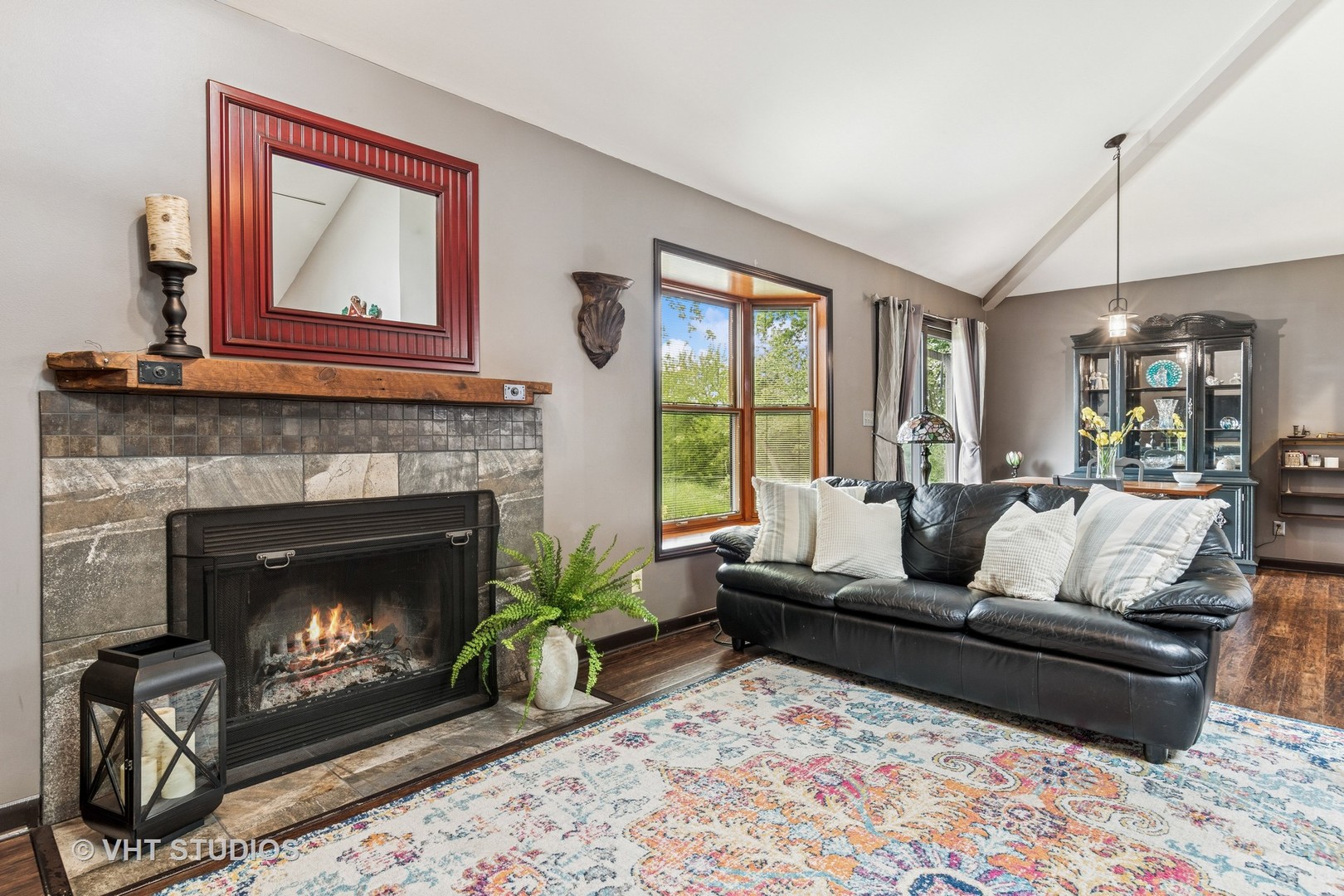 62 Foxhurst Lane Newark, IL 60541 - Photo 11 of 36 a living room with furniture and a fireplace