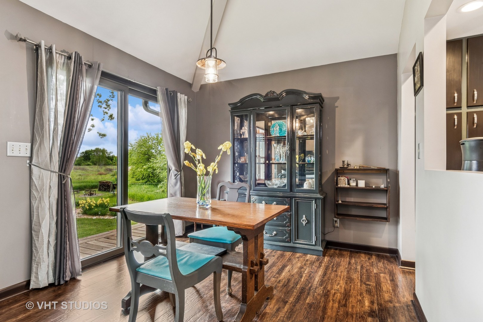 62 Foxhurst Lane Newark, IL 60541 - Photo 12 of 36 a view of a dining room with furniture window and outside view
