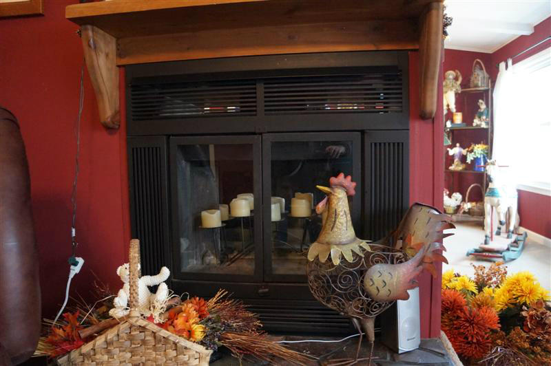 587 Brake Road Elliston, VA 24087 - Photo 8 of 23 Fireplace1