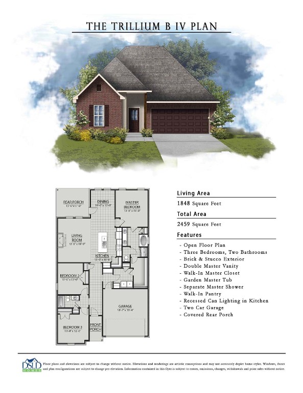 6810 Arbor Way Orange, TX 77630 - Photo 2 of 6 view of a house with a yard