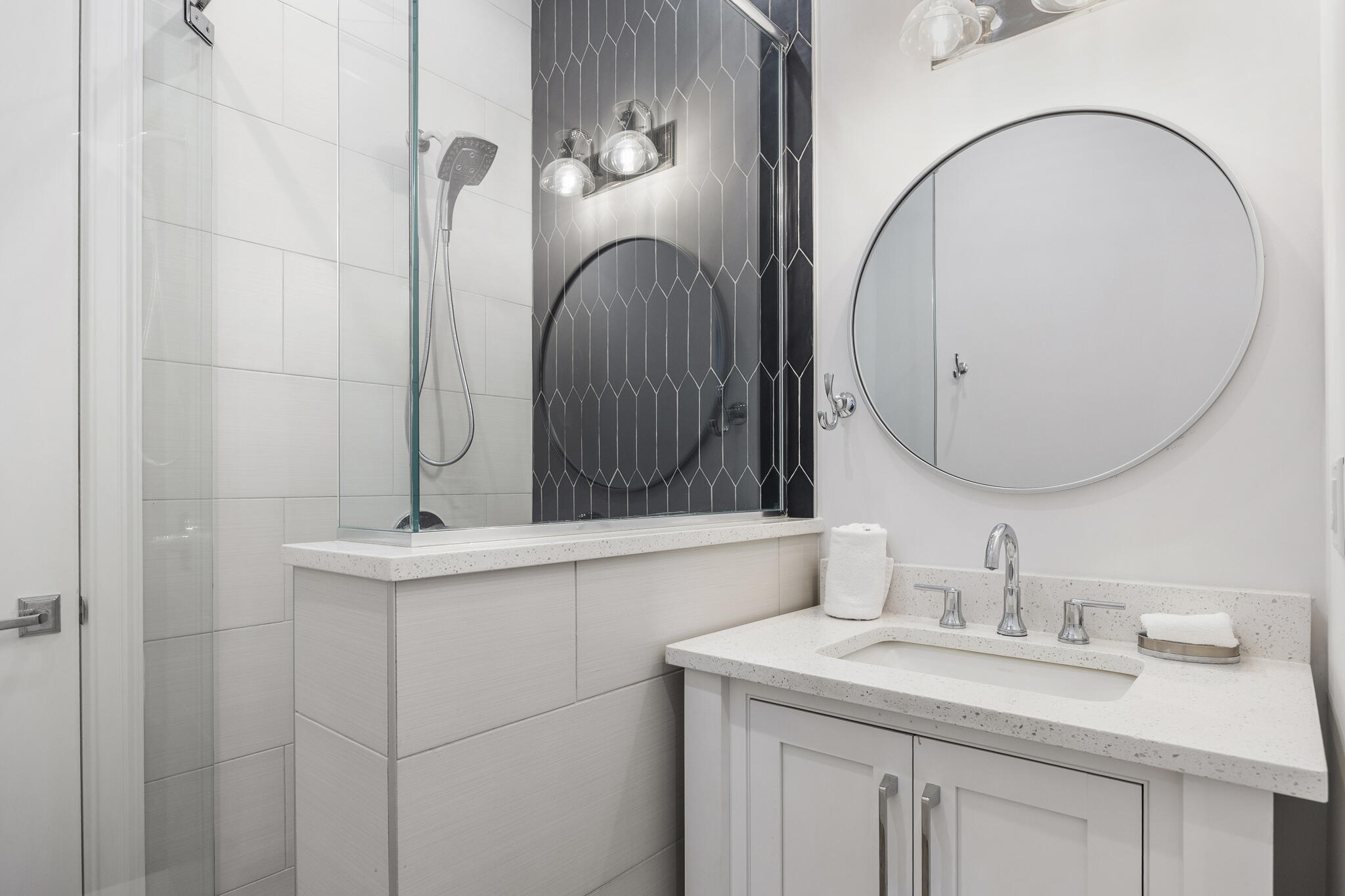 26 Azzurro Way Santa Rosa Beach, FL 32459 - Photo 23 of 78 a bathroom with a sink and a mirror