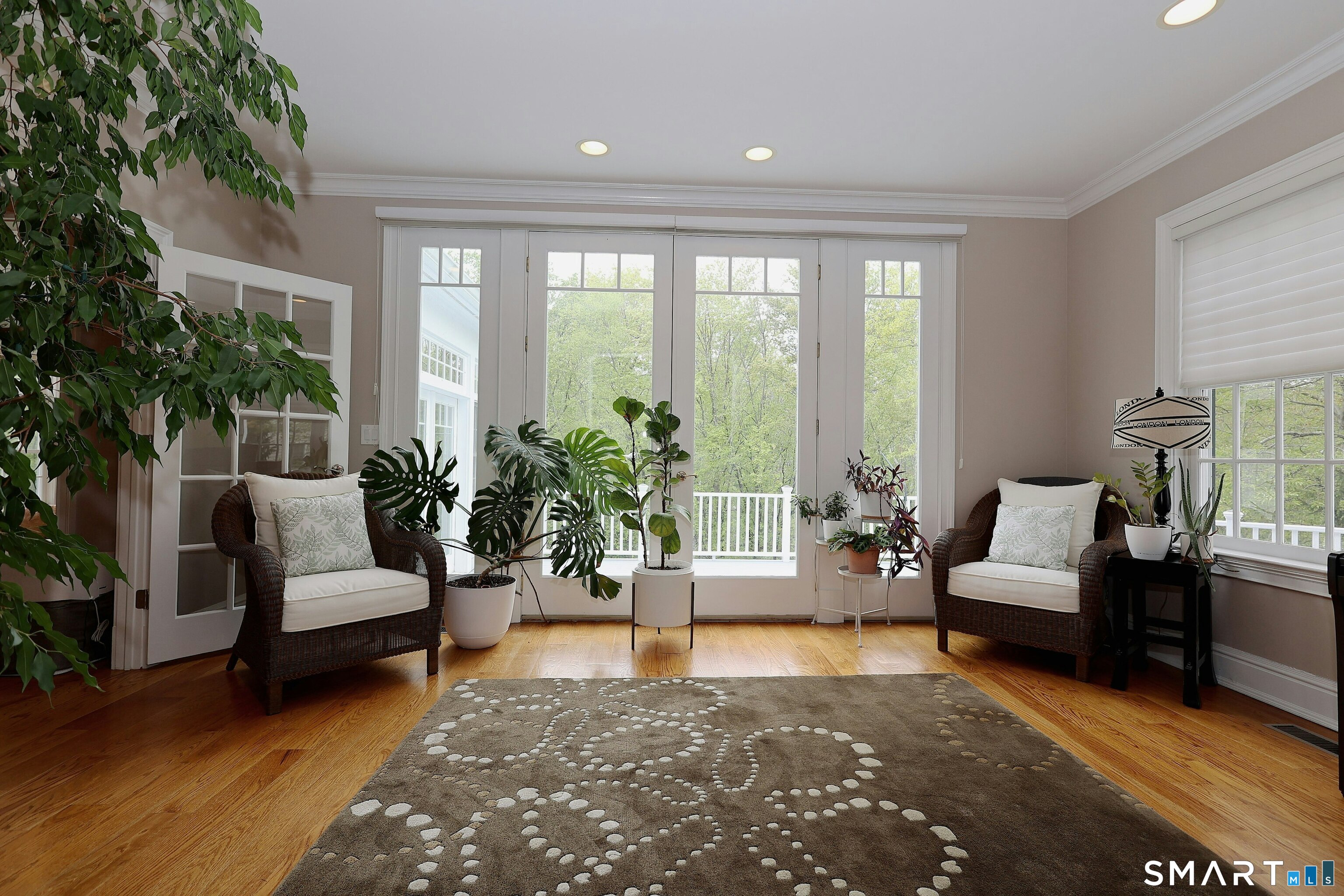 30 Whipstick Road Ridgefield, CT 06877 - Photo 16 of 40 a living room with furniture and a large window