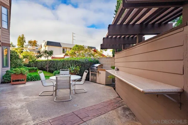 a view of outdoor space and deck