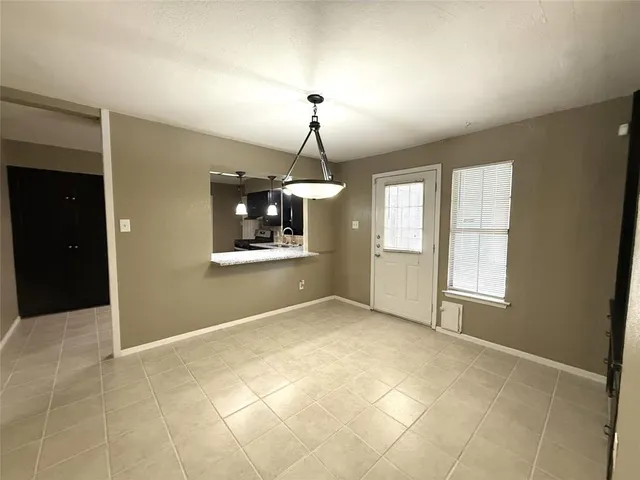 a view of a room with a natural light