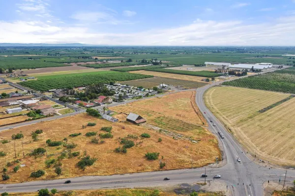 a view of an ocean and beach