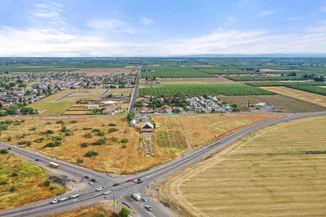 a view of an ocean and beach