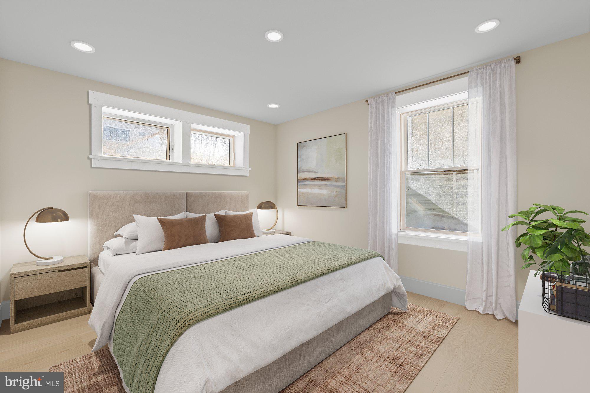 5829 25th Road North Arlington, VA 22207 - Photo 14 of 20 a bedroom with bed and a window