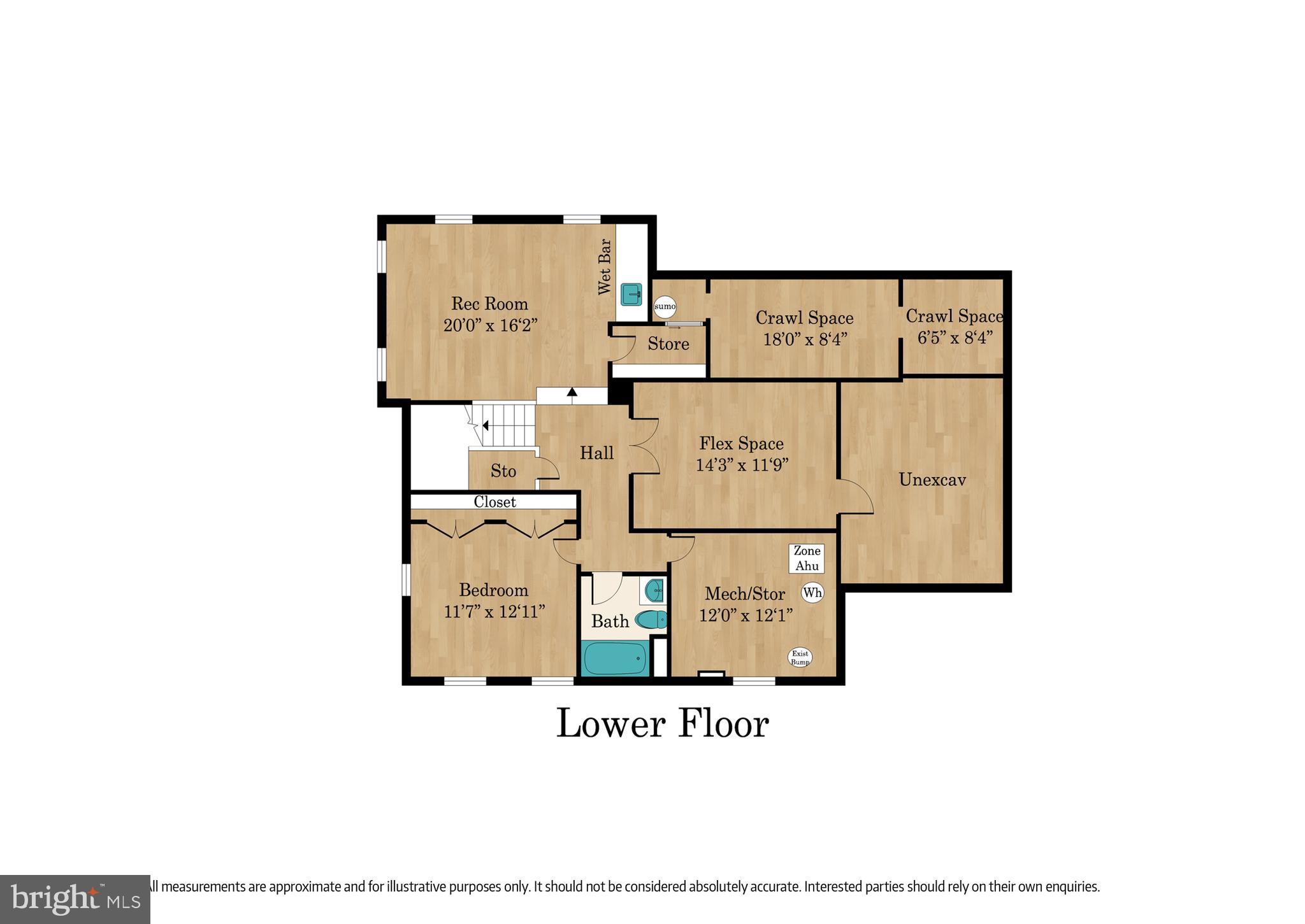 5829 25th Road North Arlington, VA 22207 - Photo 19 of 20 a picture of floor plan