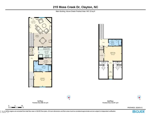 $265,000 | 215 Moss Creek Drive, Clayton, NC 27520