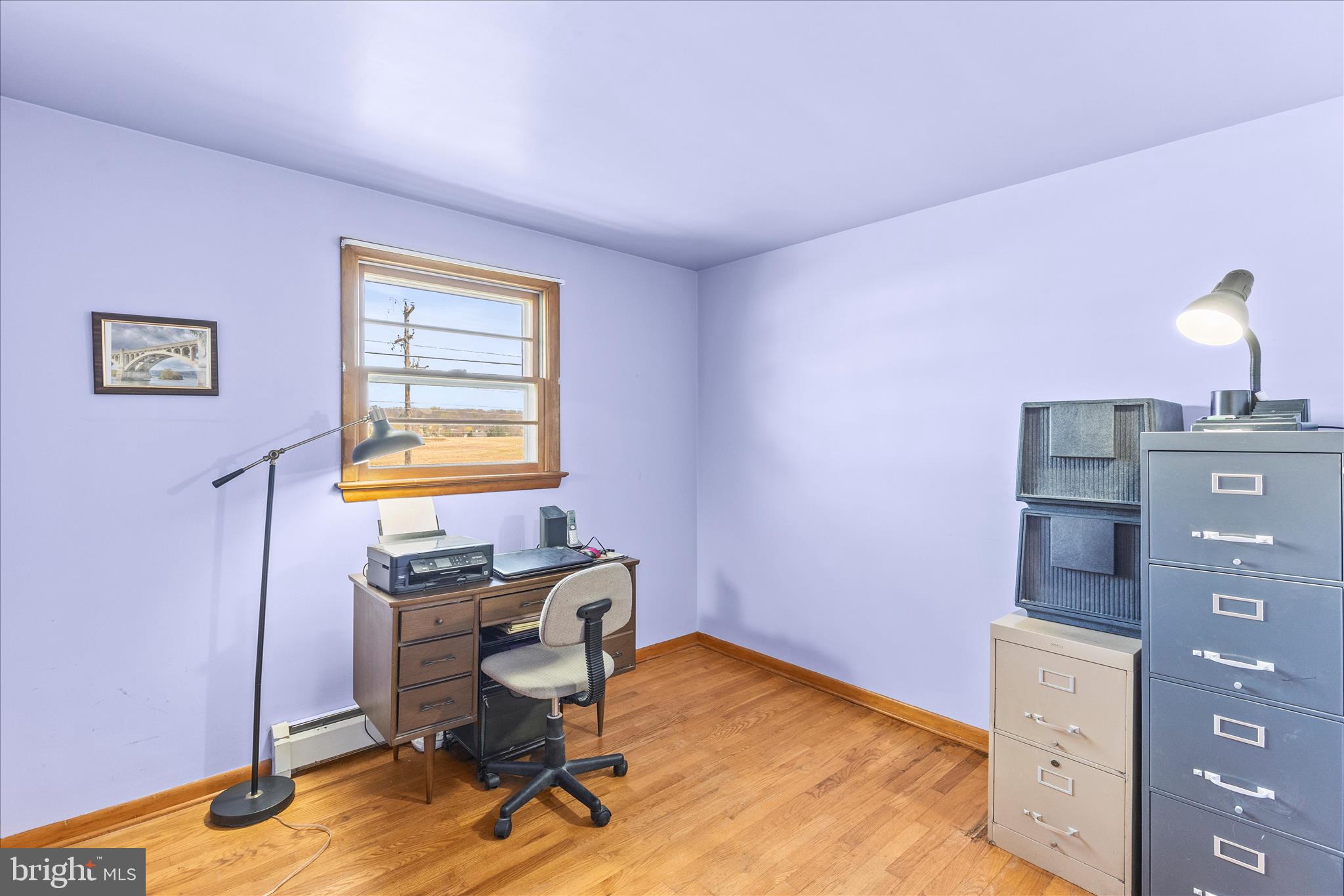 3530 East Prospect Road York, PA 17402 - Photo 17 of 37 a view of a workspace with furniture and a window