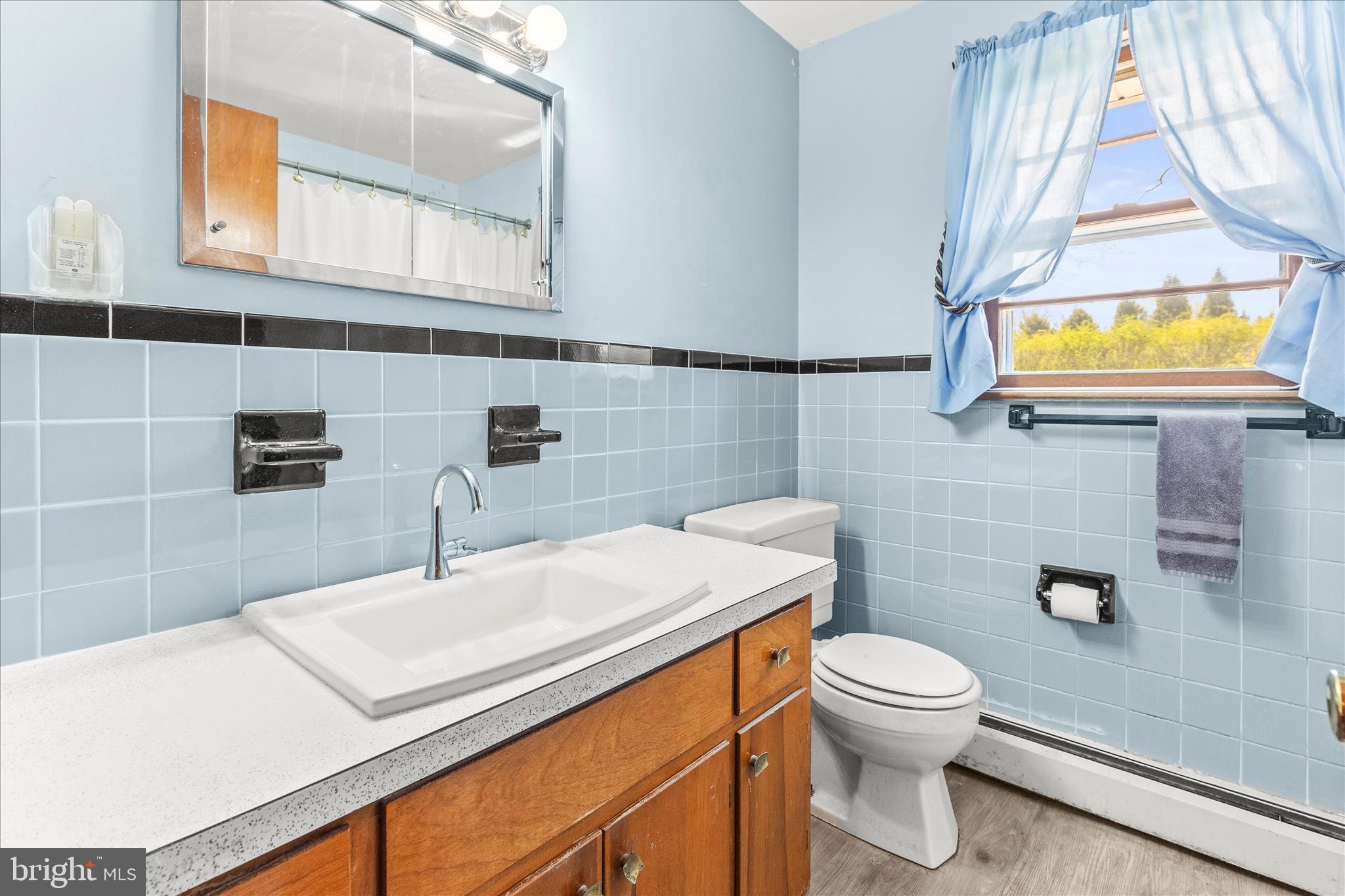 3530 East Prospect Road York, PA 17402 - Photo 22 of 37 a bathroom with a sink a toilet and mirror