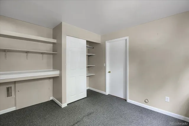 an empty room with window