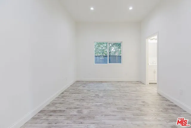 a view of a yard with an outdoor space