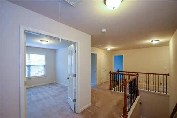 a view of a hallway