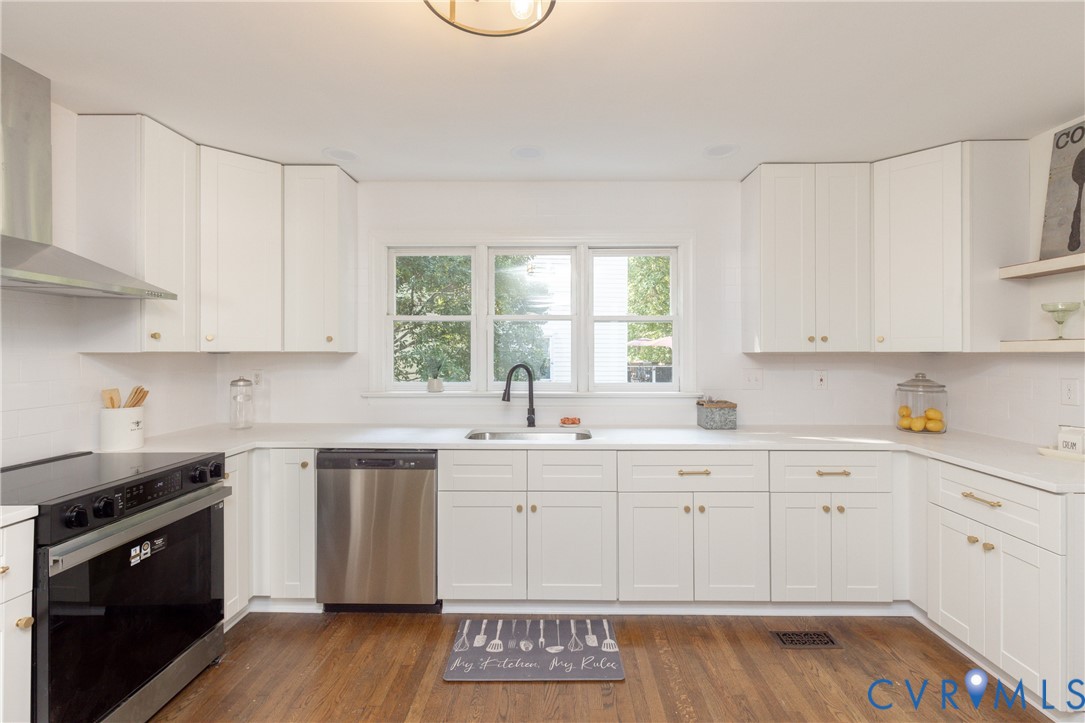 12532 Eagle Ridge Road Henrico, VA 23233 - Photo 20 of 68 Kitchen featuring white cabinetry, stainless steel