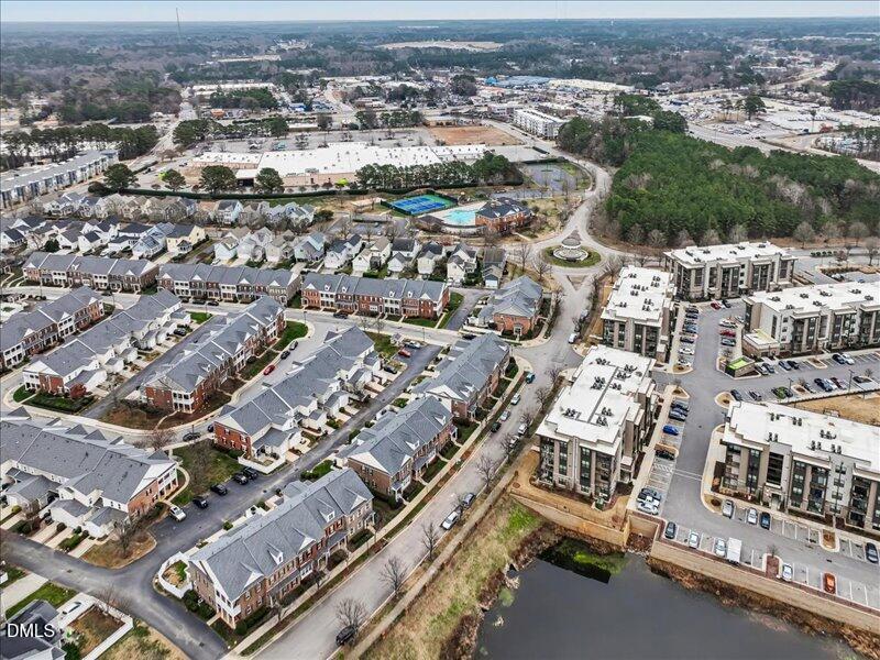 724 Summer Music Lane Raleigh, NC 27603 - Photo 68 of 70 an aerial view of residential building with parking
