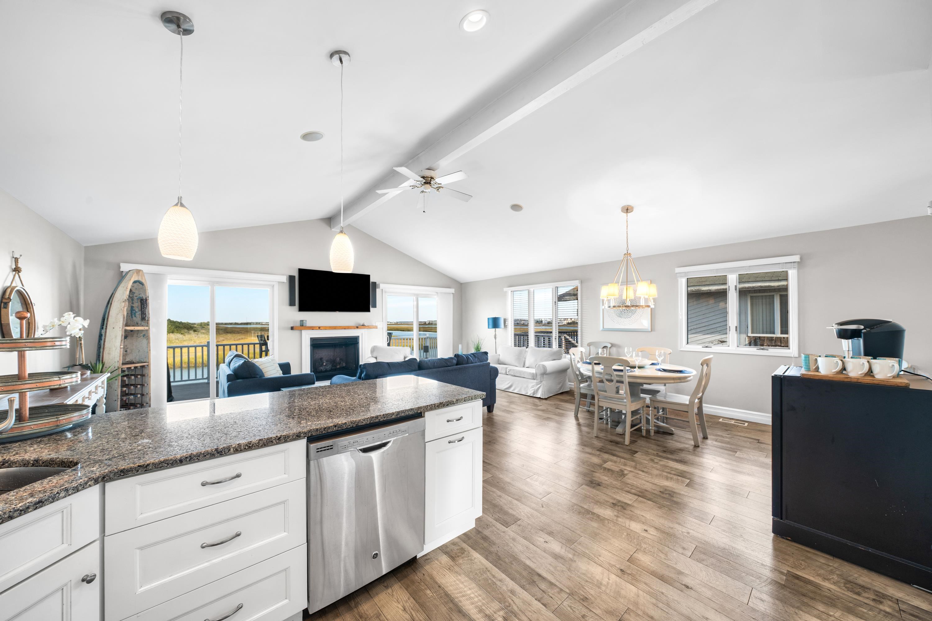 2934 Ocean Drive, Unit NORTH Avalon, NJ 08202 - Photo 15 of 33 a kitchen with granite countertop lots of counter top space