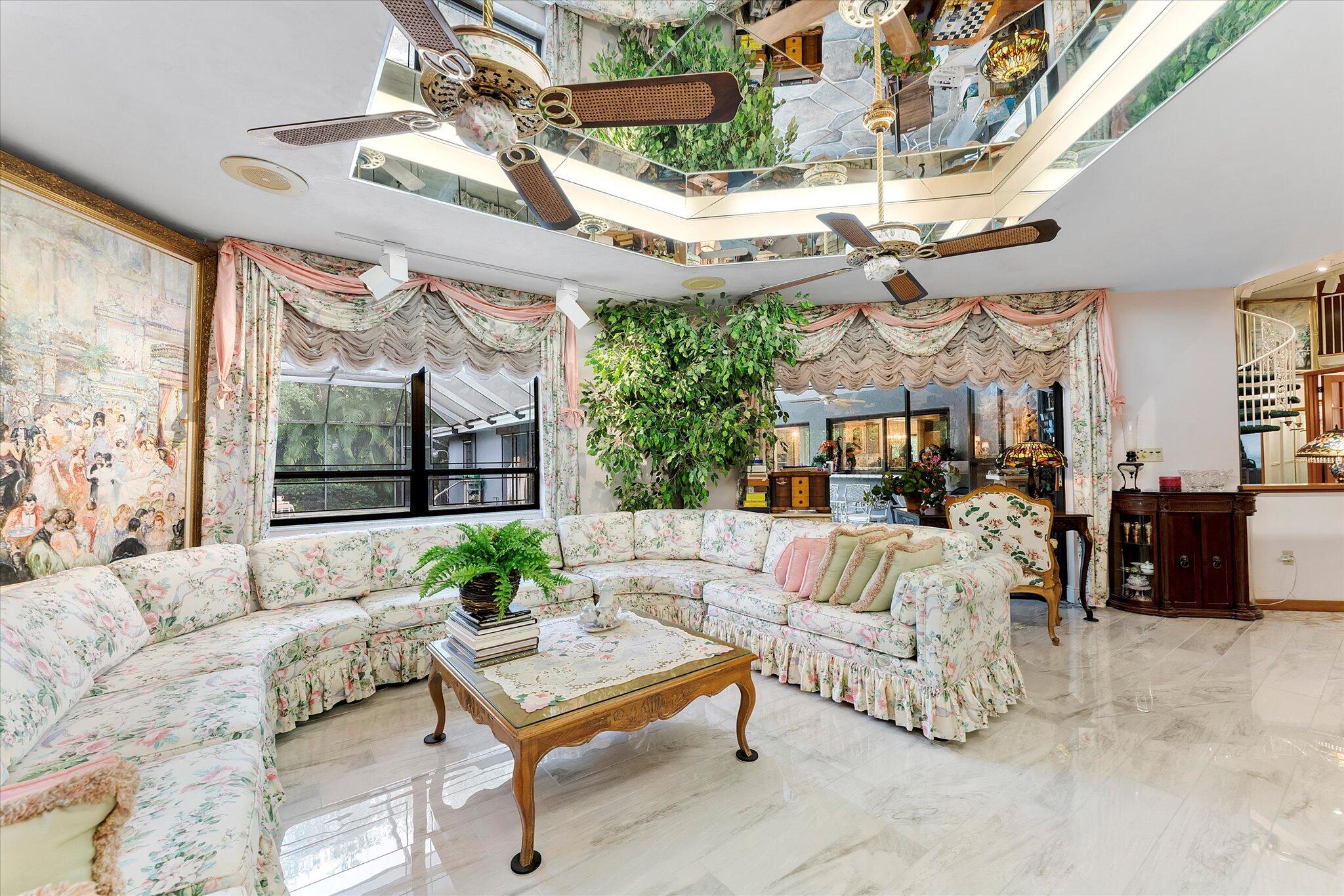 3333 Southwest 59th Street Fort Lauderdale, FL 33312 - Photo 10 of 56 a living room with furniture and a large window