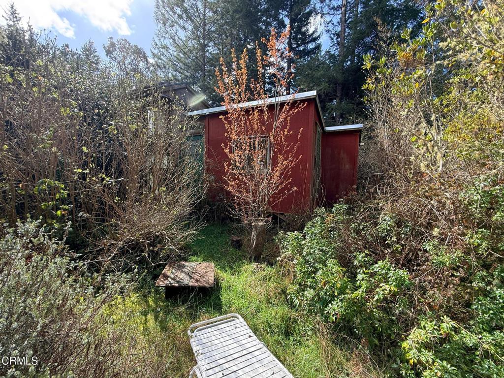 3480 Albion Ridge G Road South Albion, CA 95410 - Photo 25 of 32 a garden view with a seating space