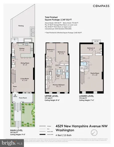 $949,000 | 4529 New Hampshire Avenue Northwest, Washington, DC 20011